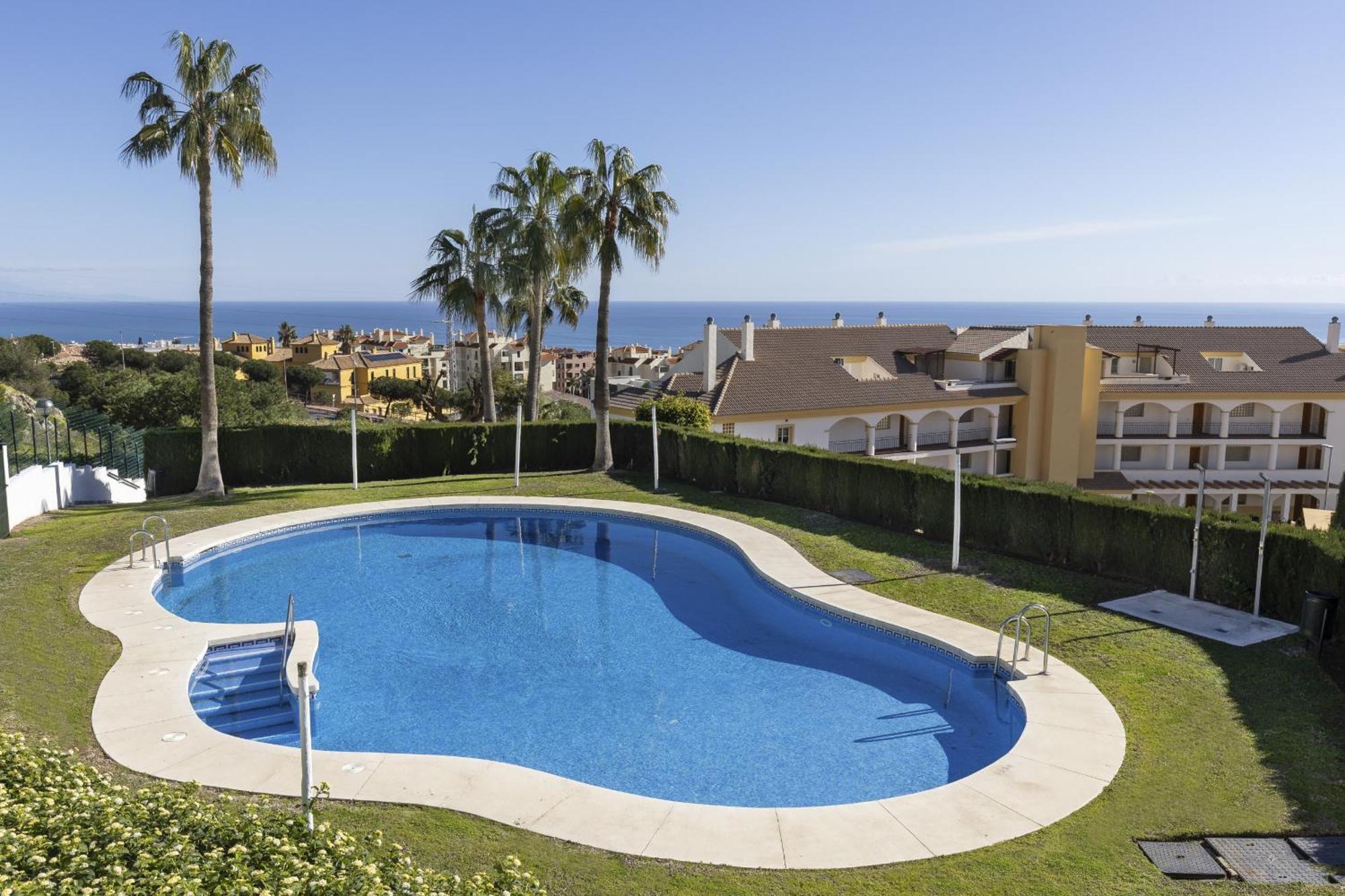 Peaceful Studio With Amazing Sea Views And Free Parking Benalmadena Exterior photo